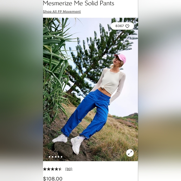 FP Movement- Mesmerize Me Solid Pants - Picture 3 of 5